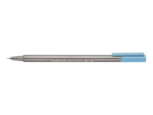 [90089840 914725] Staedtler Fineliner Triplus 334 0.3 mm, Aquablau