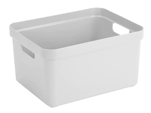 [90089918 849685] Sigma Home Aufbewahrungsbox 32 l Weiss