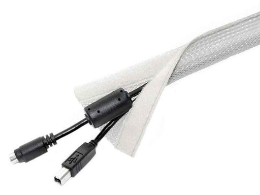 [90090044 778186] Multibrackets Kabelschlauch 10 m x Ø 45 mm Weiss