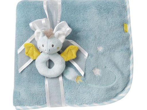 [90090182 747279] fehn Geschenkset Kuscheldecke Little Castle