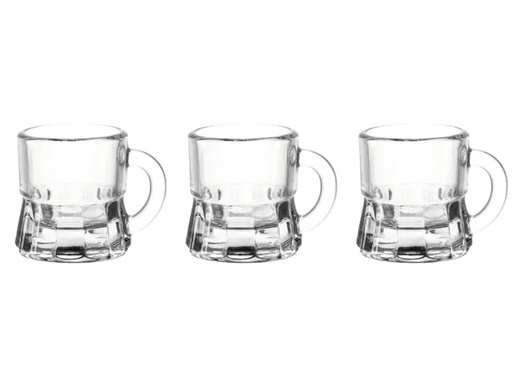 [90090259 1063627] Montana Schnapsglas Poco 20 ml, 3 Stück, Transparent 