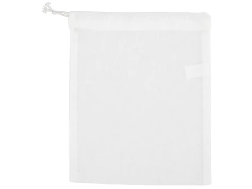 [90090327 931460] Creativ Company Stoffbeutel Veggie 21 x 25 cm, Weiss, 1 Stk.
