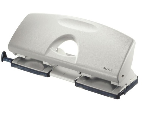 [90090470 627450] Leitz Locher Mehrfachlocher, Grau, 25 Blatt