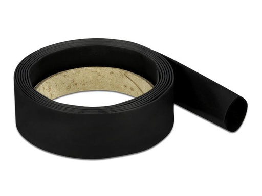 [90090626 1048369] Delock Schrumpfschlauch 2 m x 19.1 mm Schwarz