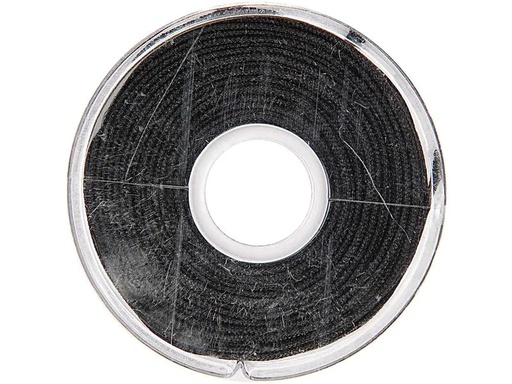 [90090645 1193035] Rico Design Kordelband Makramee 1 mm x 10 m, Schwarz