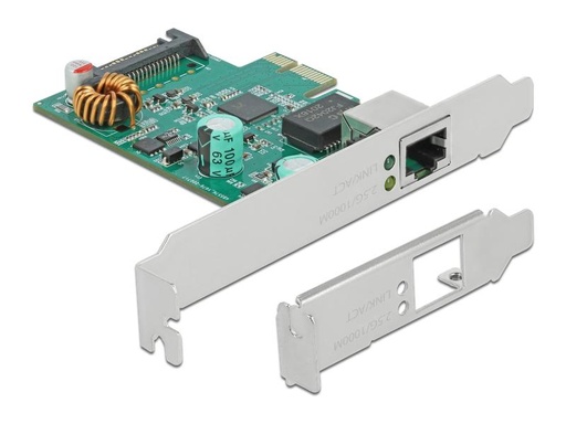 [90090652 1181530] Delock Netzwerkkarte 1x 2.5Gbps LAN, PoE+, RTL8125 PCI-Express x1