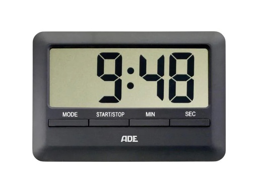 [90090721 587150] ADE Küchentimer Digital TD1600 Schwarz