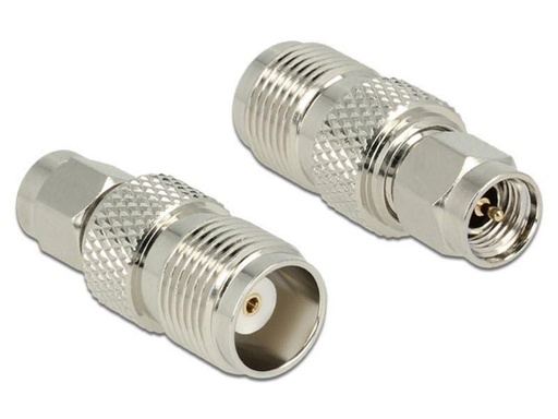 [90090855 493942] Delock Antennenadapter TNC Buchse (f) - SMA Stecker (m)