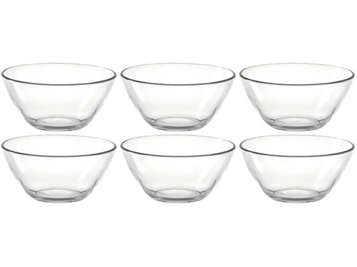 [90090938 1063653] Montana Schale Basic 13 cm, 6 Stück, Transparent