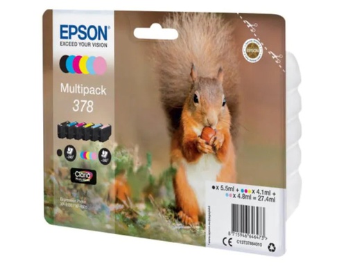 [90090983 757970] Epson Tintenset 378 / C13T37884010