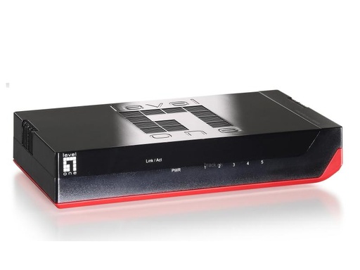 [90091200 83911] LevelOne Switch GSW-0507 V2 5 Port