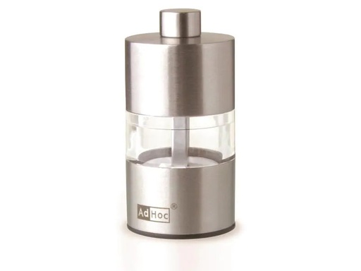 [90091211 471404] AdHoc Salz- und Pfeffermühle MINIMILL MP30 6.2 cm, Silber