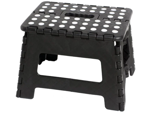 [90091261 1072463] M &amp; B Klapphocker Klapp-Klick Kunststoff, Schwarz
