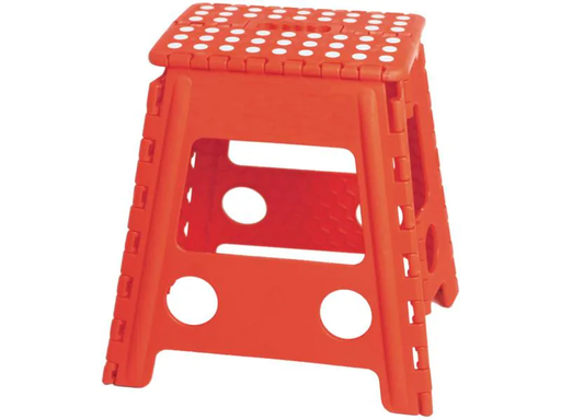[90091410 1072460] M &amp; B Klapphocker Klapp-Klick Big Kunststoff, Rot
