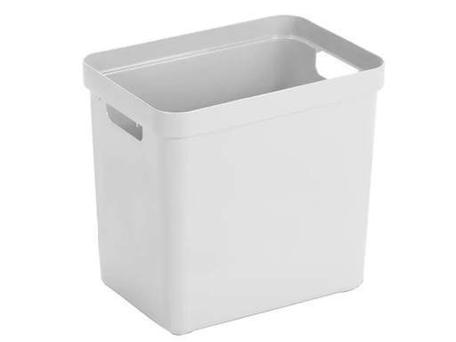 [90091828 849651] Sigma Home Aufbewahrungsbox 25 l Weiss
