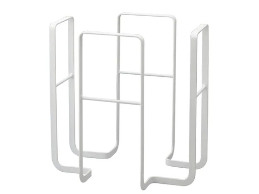 [90091829 1073087] Yamazaki Zeitungsständer News Rack Tower Weiss