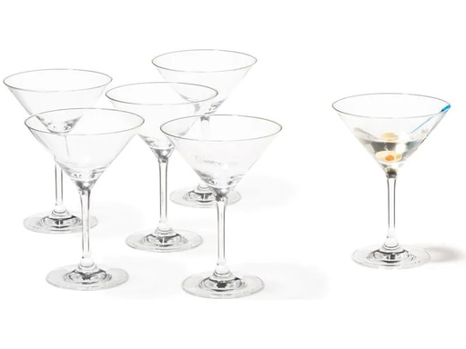 [90091978 552333] Leonardo Cocktailglas Ciao 200 ml, 6 Stück, Transparent