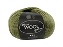 Creativ Company Wolle 100 g Olivgrün