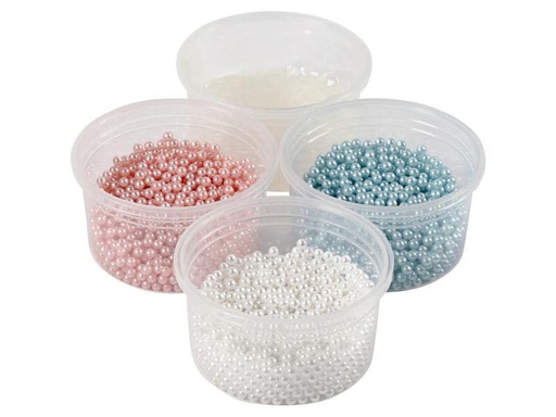 [90092011 825905] Creativ Company Modellier-Set Pearl Clay 3 x 25 g