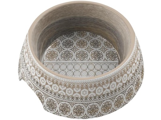 [90092218 943290] Tarhong Kunststoffnapf Maroccan Wood Ø 14 cm