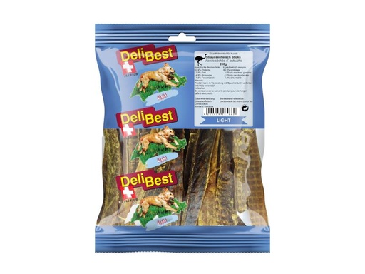 [90092506 569520] DeliBest Kaustange Light Strauss Sticks, 200g
