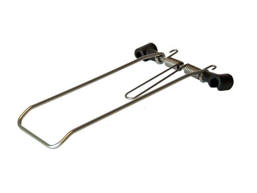 [90092702 1056158] Racktime Federklappe Clamp-it 100 mm, Ø 10 mm