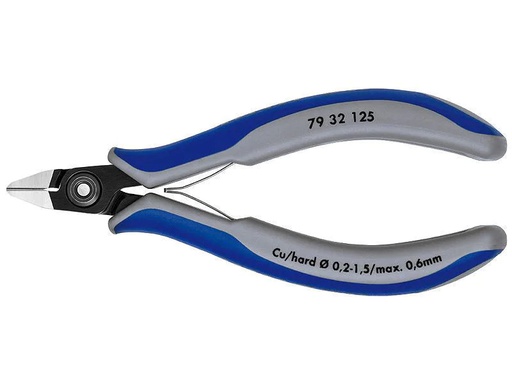 [90009272 846932] Knipex Präzisionsseitenschneider spitzer Kopf, 125 mm