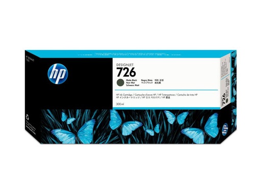 [90093317 211593] HP Tinte Nr. 726 (CH575A) Matte Black