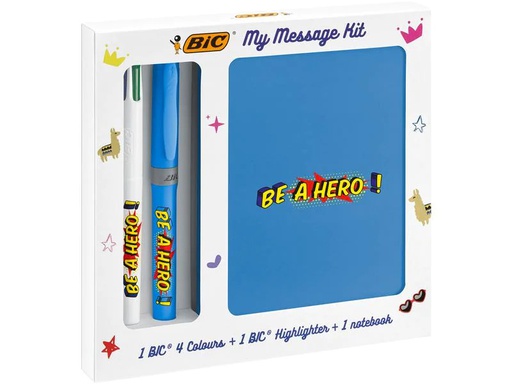 [90093352 1173250] BIC Schreibset Hero Box 3-teilig