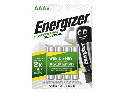 [90093385 747526] Energizer Akku Universal Micro AAA 500 mAh 500 mAh