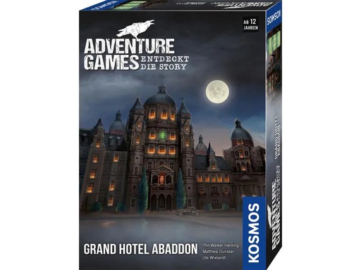 [90093403 1039136] Kosmos Familienspiel Adventure Games: Grand Hotel Abaddon