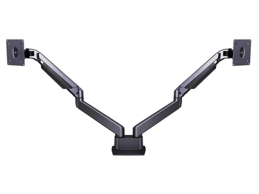 [90093587 869499] Multibrackets Tischhalterung Gas Lift Arm Dual SbS bis 10 kg – Schwarz
