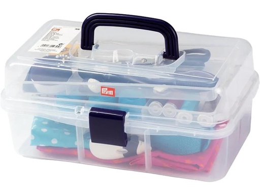 [90093598 1088152] Prym Aufbewahrungsbox Nähkasten, Transparent