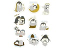 Creativ Company Motivsticker Pinguin 30 Stück