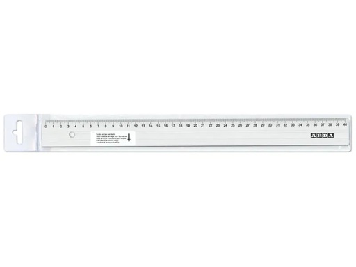 [90093838 885525] Arda Lineal Alu Profil 40 cm, mit Schneidekante