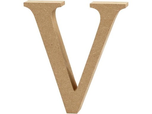 [90009366 1082711] Creativ Company Holzbuchstabe V 1 Stück
