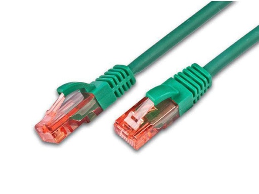 [90093964 229623] Wirewin Patchkabel RJ-45 - RJ-45, Cat 6, UTP, 1 m, Grün