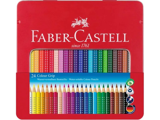 [90093999 142510] Faber-Castell Farbstifte COLOUR GRIP 24 Stück