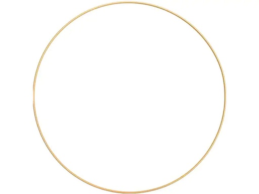 [90094100 1192963] Rico Design Metallring 30 cm Gold 1 Stück