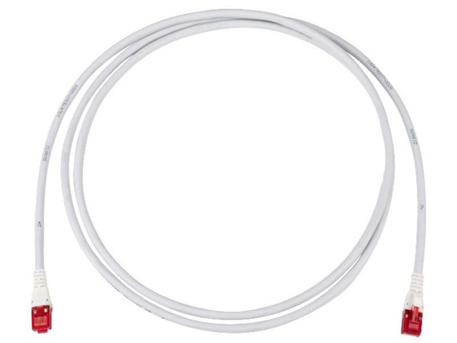 [90094197 1215584] R&amp;M Patchkabel  Cat 6A, U/UTP, 1 m, Grau