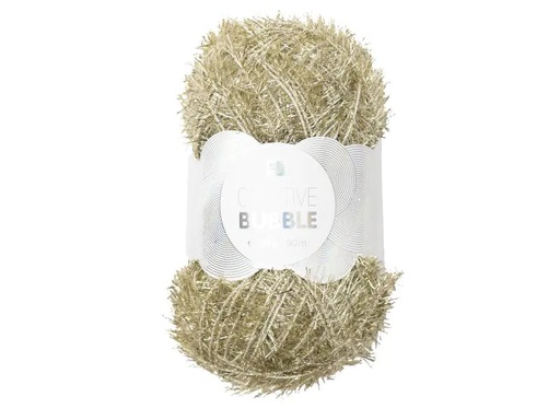 [90094240 945192] Rico Design Wolle Creative Bubble 50 g Metallic Gold