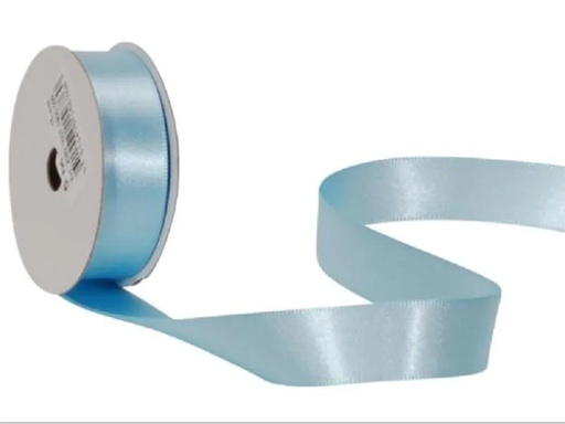 [90094308 1122485] Spyk Satinband 16 mm x 5 m, Hellblau