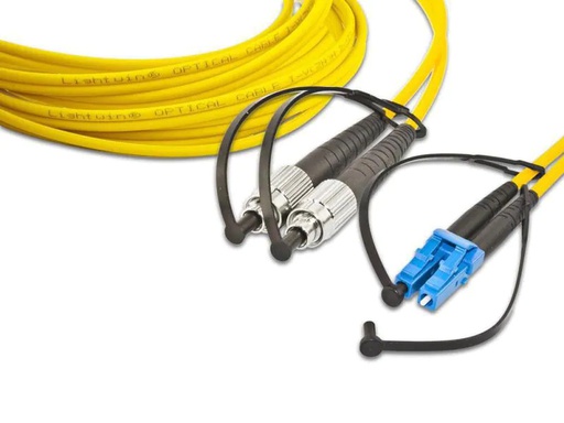 [90094310 849064] Lightwin LWL-Patchkabel FC-LC, Singlemode, Duplex, 3m