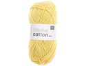 Rico Design Wolle Creative Cotton Aran 50 g Hellgelb