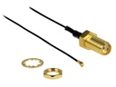 Delock Antennenkabel SMA – MHF-4, 20 cm zum Einbau