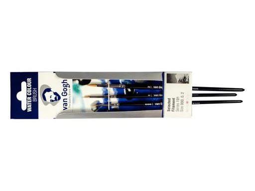[90094522 995798] Van Gogh Aquarellpinsel Series 191, 3 Stück