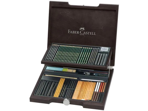 [90009434 847327] Faber-Castell Graphitstift Faber-Castell Pitt Monochrome 86-teilig