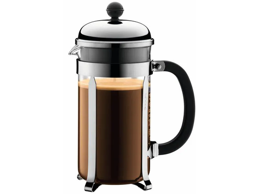 [90094646 357307] Bodum Kaffeebereiter Chambord 1 l, Silber