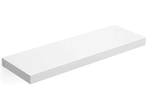 [90094864 1172454] Songmics Wandregal 60 x 20 cm Holz, Weiss