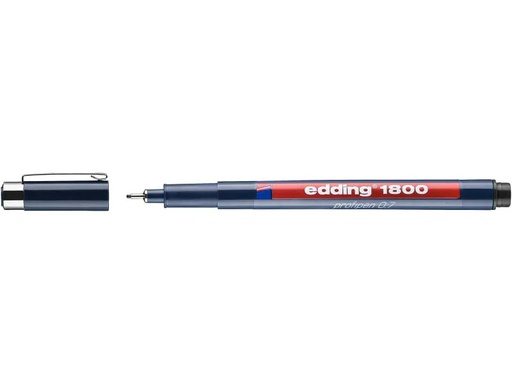 [90094872 966585] edding Profipen 1800 0.7 mm, Schwarz